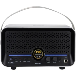 Mooer F15iLISWH Şarjlı Akıllı Gitar Amfisi (Snowfall White)