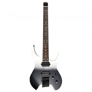 Mooer MHL50BW Headless Elektro Gitar (Black & White)