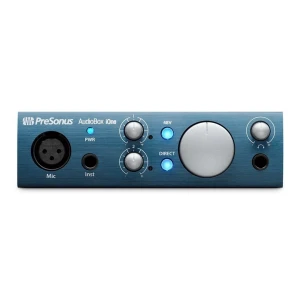 PreSonus AudioBox iOne Yeni nesil 2 Giriş /Çıkış, 1 mikrofon girişli USB 2.0 ses kartı