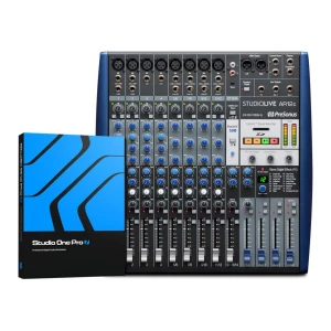 PreSonus StudioLive AR12c USB USB-C bağlantılı 12 Kanal Hibrit mixer / ses kartı / recorder
