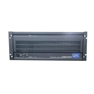QSC USA 1310 2x650W/4-ohm Power Amplifier 2x1000W/2-ohm Toroid Trafo crossoverli