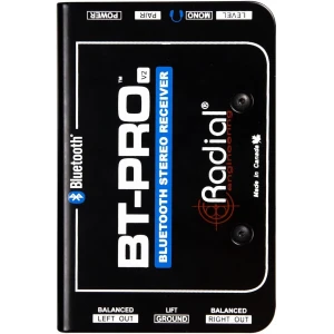 Radial BT-Pro V2 2-Kanal Aktif Di-Box ve Bluetooth Receiver