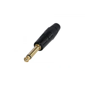 Rean RP2C-B Mono 6,3mm Çivi Jak, Gold Kontak