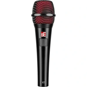 sE Electronics V7 PTT Dinamik Vokal Mikrofon, Supercardioid (Siyah)