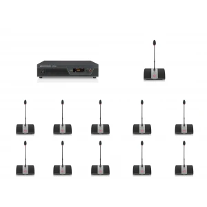 Sennheiser ADN-W Kablosuz Konferans Sistemi Paketi, 1 Başkan + 14 Delege (üretilmiyor)