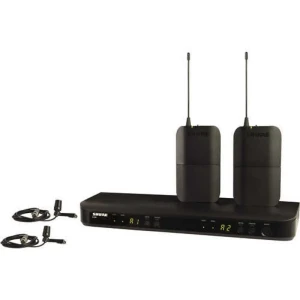 SHURE BLX188E/CVL Portatif Çift Yaka Kablosuz Mikrofon Seti