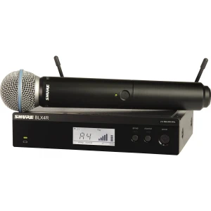 SHURE BLX24RE/B58 Rack-mount BETA58 Kablosuz Mikrofon Seti