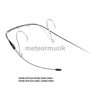 Shure DH5 DuraPlex Omni Headset Mikrofon MTQG | LEMO | Siyah | Ten | Cocoa