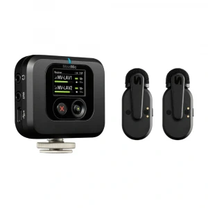 SHURE MoveMic Two Receiver Kit İki kanal Kablosuz Yaka Mikrofonu(Alıcı Dahil)
