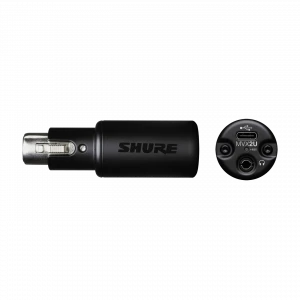 Shure MVX2U – XLR/USB-C Dijital Ses Arayüzü: Mikrofonunuzu USB ile Bilgisayara Bağlayın