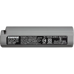 Shure SB903 Şarj Edilebilir Lityum-İyon Pil (SLXD Serisi için)
