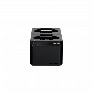 Shure SBC203 Çift Yuvalı Şarj İstasyonu for SLX-D Transmitter için