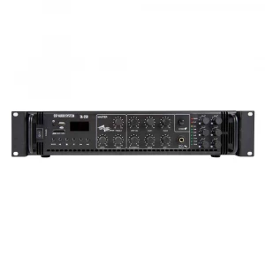 SSP Audio TA250 250W 100V Trafolu Mikser Amfi, Radyo, Bluotooh, USB, 6 Çıkışlı