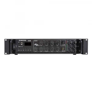 SSP Audio TA350 350W 100V Trafolu Mikser Amfi, Radyo, Bluotooh, USB, 6 Çıkışlı