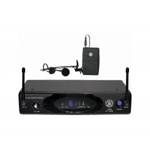 Topp Pro TMW U1-100RLTHSGT - 1 Kanal Kablosuz mikroofon seti (Headset + Yaka )