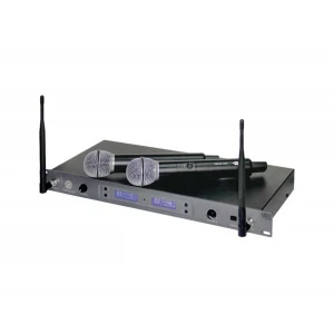 Topp Pro TMW U2-200M - UHF 2 Kanal Çift El Telsiz Mikrofon