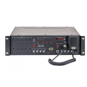 West Sound MT2141 Acil Anons Merkez Ünite, Mesaj + Otomatik Anons, 10 Zone (genişleyebilir)