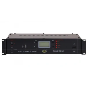 West TKS217R-V2 Programlanabilir Otomatik mesaj Anons, Zil, Siren, MP3/USB
