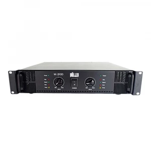 Wöller W-2900 2x500W/100V Power Amplifier