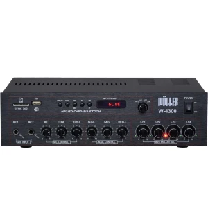 Wöller W-4300 4x75W Mikser Amfi 4-16 ohm