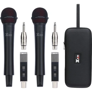 Xvive Audio M5D Çift Kablosuz El Mikrofonu Sistemi (5.8 GHz)