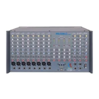 Startech Falcon USB-F10-2000 4x500W Powermixer 10-kanal
