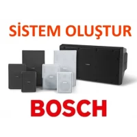 BOSCH SET Arka Plan Müziği için Ses Sistemini kendin oluştur (100V Hat Trafolu )