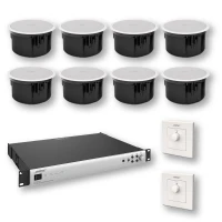 114-Bose Ses Sistemi Paket 8 x FS4C + IZA2120HZ + 2 x CC1