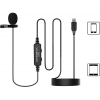 CKMOVA LCM2L Iphone Ipad ve IOS için Lightning Girişli Yaka Mikrofonu