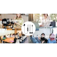 CKMOVA LCM2L Iphone Ipad ve IOS için Lightning Girişli Yaka Mikrofonu