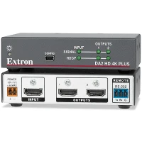 Extron DA2 HD 4K PLUS Serisi 4K/60 HDMI Dağıtım Amplifikatörleri