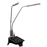 KGM-25 ikili kürsü mikrofonu 2x45cm Condanser, Supercardioid, Fantomlu
