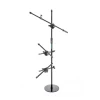 CTT M4 Çoklu 3 Mikrofon takılabilen Mikrofon Standı, Tablalı
