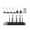 K.Meister UW-3800 8 Mikrofonlu Kablosuz Mikrofon Seti, 4 kürsü + 2 El + 2 Yaka + Headset