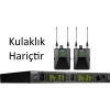SHURE PSM 1000 Kablosuz in-Ear Monitör Seti (Kulaklık İlave Ediniz)