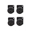 TTAF STS-04 şasi tip Plastik Speakon Konnektör 4-pin 4lü paket