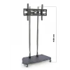 Ultimate MON9127 Taşınabilir Tekerli Monitör Standı 55 60 65 75 85