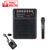 West Sound TKS6DC | 6 Portatif Akülü Amfi Hoparlör | EL + Yaka Mikrofonlu