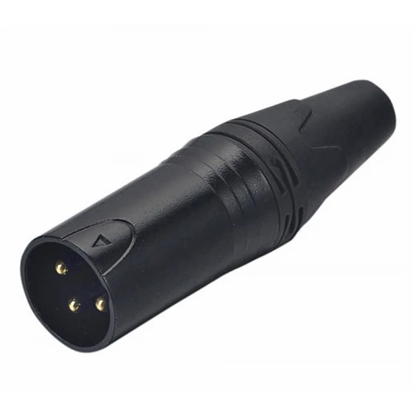 Seetronic SCMM3-B Kablo Tip Erkek 3 Pin XLR Konnektör Siyah