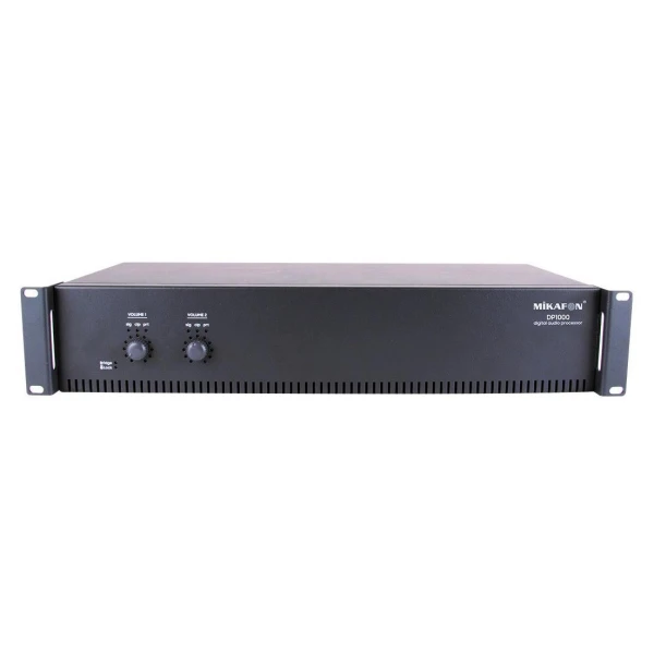 Mikafon DP1000 Power Amplifier 2x500W/100V | Yönetilebilir Network IP