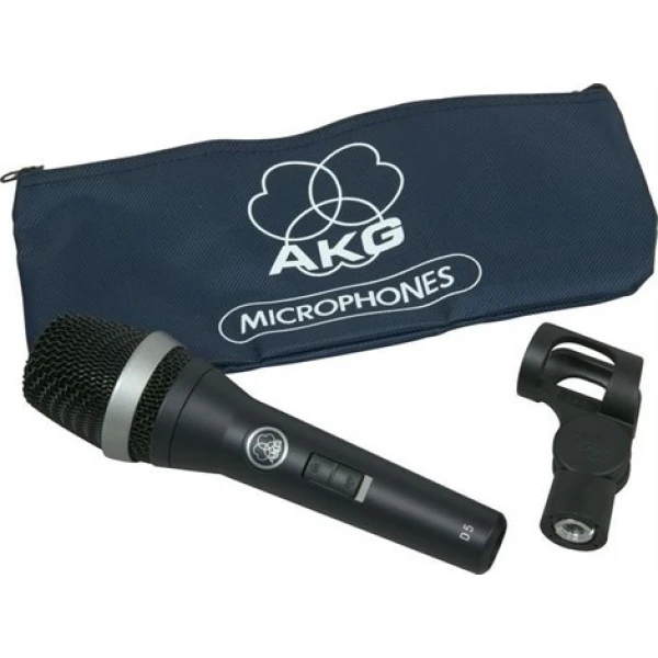 AKG D5S Dinamik Vokal Mikrofon, Supercardioid
