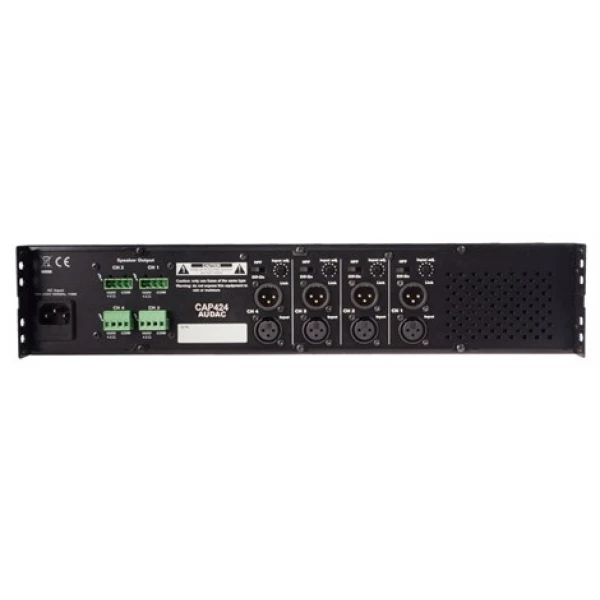 Audac CAP424 Quad Power Amplifier 4x240W/100V