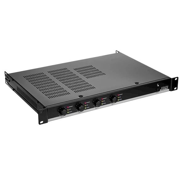 Audac EPA254 Quad Power Amplifier 4x250W/4-ohm - crossover