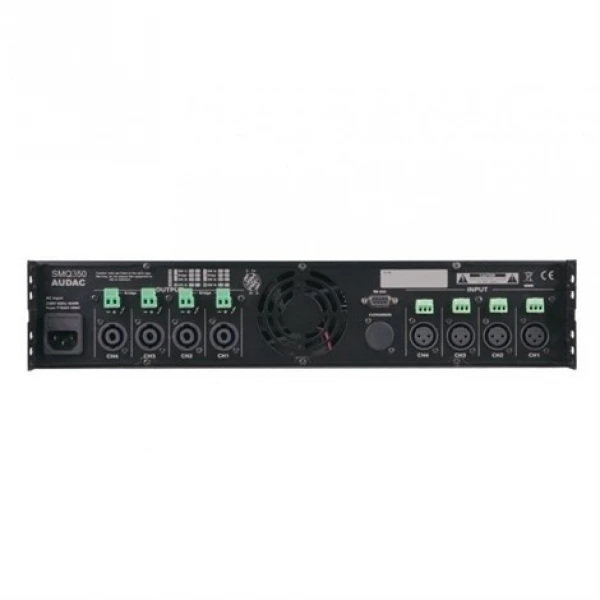 Audac SMQ350 DSP Power Amfi 4x350W/4-ohm