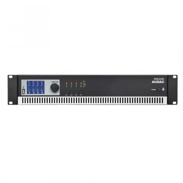 Audac SMQ350 DSP Power Amfi 4x350W/4-ohm