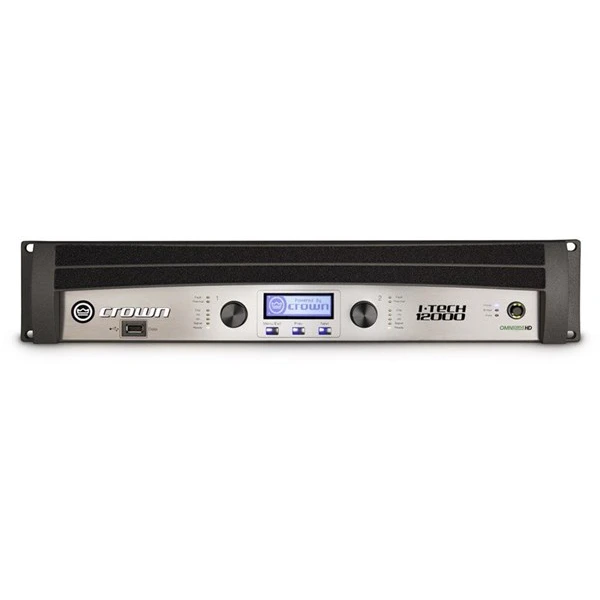 Crown IT5000HD 2x2500W/4-ohm Power Amplifier