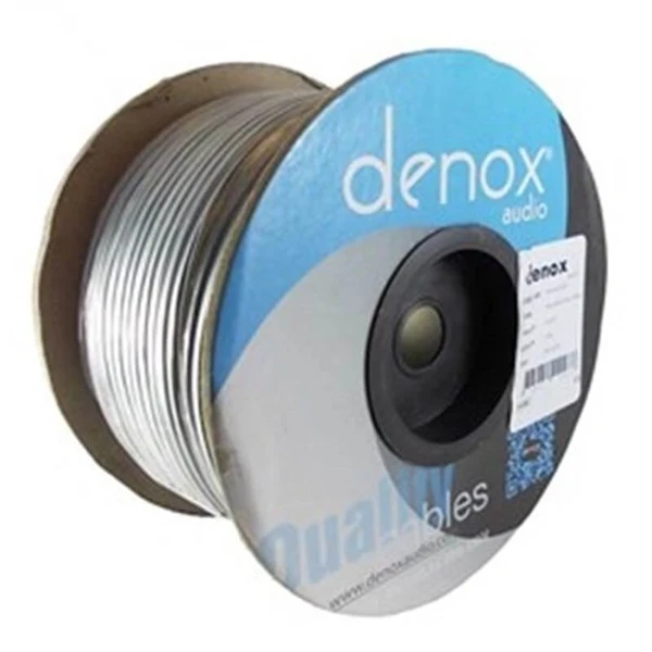 Denox DNX-BA 20 İnce Mikrofon Sinyal Kablosu 2x0,20 mm. 3.4mm. dış çap (47 metre)