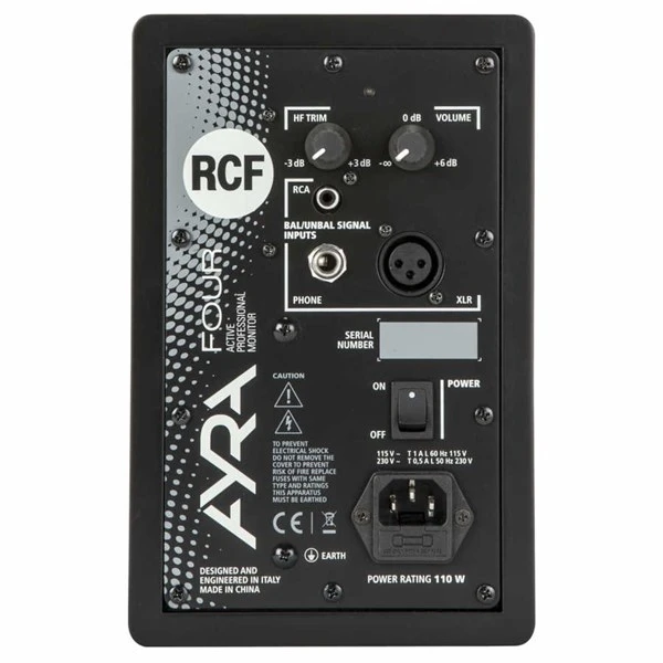 RCF AYRA 4 Aktif Stüdyo Monitör 4 55W (Adet)