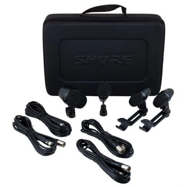SHURE PGADRUMKIT4 4lü Davul Mikrofon Seti