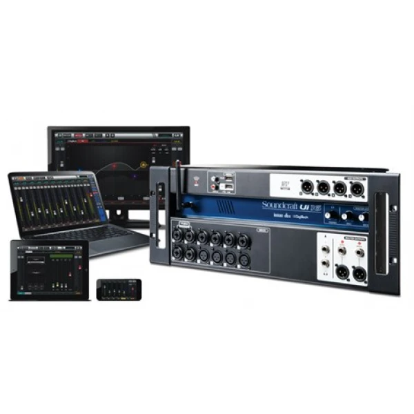 Soundcraft UI16 16-Kanal Dijital Mikser, Tablet Kontrollü